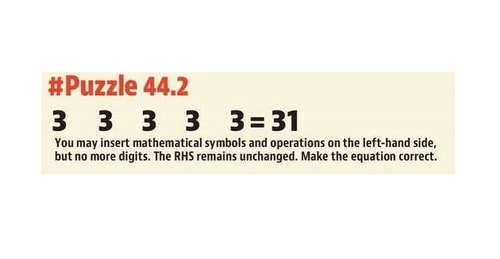 #Puzzle 44.2 #Puzzle 44.2