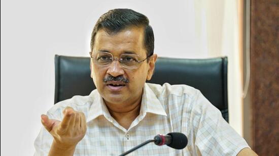 Delhi chief minister Arvind Kejriwal. (HT Photo)