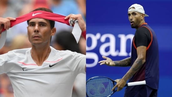 A fan asked a question to Nick Kyrgios which involved Rafael Nadal.