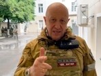 Yevgeny Prigozhin, the owner of the Wagner Group military company, is seen. Yevgeny Prigozhin, the owner of the Wagner Group military company, is seen.