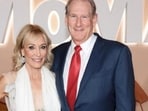 Paula Crown and James Crown at MoMA's Party in the Garden 2022, in New York. 