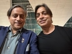 Congress leader Shashi Tharoor and Pakistan cricketer Shoaib Akhtar. Congress leader Shashi Tharoor and Pakistan cricketer Shoaib Akhtar.
