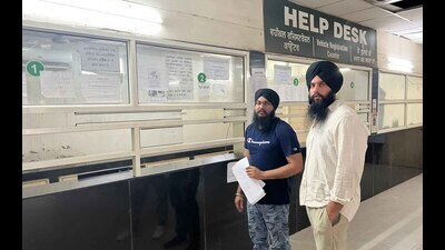 A view of locked RTA office in Mini Secretariat in Ludhiana. (HT PHOTO) A view of locked RTA office in Mini Secretariat in Ludhiana. (HT PHOTO)