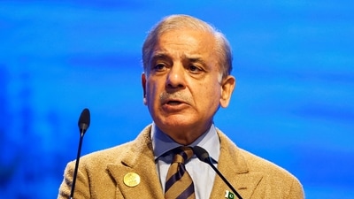 Pakistan's prime minister Shehbaz Sharif. (Reuters)