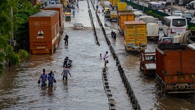 "Active monsoon conditions are likely to continue over East-central, Northwest and West India over the next 4-5 days and the Southwest monsoon is likely to advance further into some more parts of Gujarat, Rajasthan, Haryana, Punjab and the remaining parts of the Western Himalayan Region today, June 26," the IMD said. (PTI) "Active monsoon conditions are likely to continue over East-central, Northwest and West India over the next 4-5 days and the Southwest monsoon is likely to advance further into some more parts of Gujarat, Rajasthan, Haryana, Punjab and the remaining parts of the Western Himalayan Region today, June 26," the IMD said. (PTI)