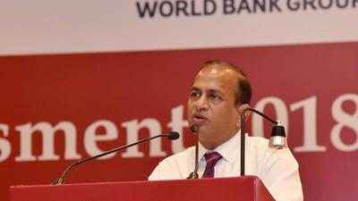 The Secretary, DIPP, Shri Ramesh Abhishek addressing at the release of the ranking of States/UTs under the Business Reform Action Plan, in New Delhi on July 10, 2018.