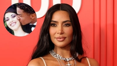 Kim Kardashian says she testified for her boyfriend TJ Jackson's mother at the murder trial when she was just 14. (Reuters, Twitter) Kim Kardashian says she testified for her boyfriend TJ Jackson's mother at the murder trial when she was just 14. (Reuters, Twitter)