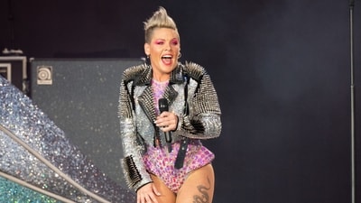 Pink's concert in London took an unexpected turn when a fan threw a bag of their mother's ashes on stage. Pink's concert in London took an unexpected turn when a fan threw a bag of their mother's ashes on stage.