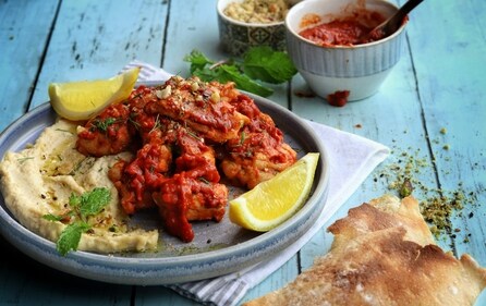 Harissa Grilled Chicken recipe (Natasha Celmi)