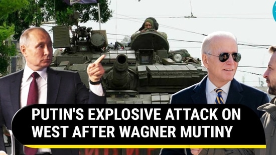 PUTIN'S EXPLOSIVE ATTACK ON WEST AFTER WAGNER MUTINY