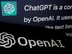 The logo of OpenAI