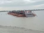 Under construction bridge collapsed in Bihar's Vaishali. 