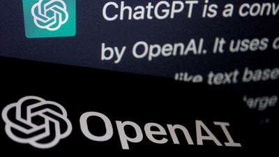 The logo of OpenAI (REUTERS)