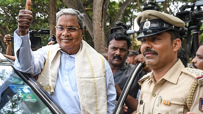 Congress leader Siddaramaiah. (PTI)