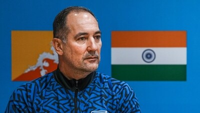 Indian Football head coach Igor Stimac during a press conference ahead of SAFF Championship (PTI) Indian Football head coach Igor Stimac during a press conference ahead of SAFF Championship (PTI)