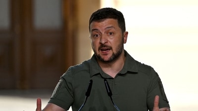 Ukraine's President Volodymyr Zelensky (AFP) Ukraine's President Volodymyr Zelensky (AFP)