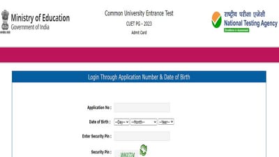 CUET PG Admit Card 2023 for June 30 exam out at cuet.nta.nic.in, download link here CUET PG Admit Card 2023 for June 30 exam out at cuet.nta.nic.in, download link here