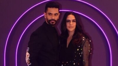 Angad Bedi's wife and actor Neha Dhupia also joined him at Lust Stories 2 premiere. Sharing a picture from the event, Neha wrote on her Instagram Stories, “For the love of Lust Stories.” She also wrote with a selfie, “We are so proud of you.” (Varinder Chawla) Angad Bedi's wife and actor Neha Dhupia also joined him at Lust Stories 2 premiere. Sharing a picture from the event, Neha wrote on her Instagram Stories, “For the love of Lust Stories.” She also wrote with a selfie, “We are so proud of you.” (Varinder Chawla)