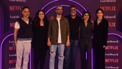 Lust Stories 2 consists of four shorts, directed by Sujoy Ghosh, Amit Ravindernath Sharma, R Balki and Konkona Sen Sharma. It is billed as a collection of films that shed light on relationships from the female lens of women. (Varinder Chawla) Lust Stories 2 consists of four shorts, directed by Sujoy Ghosh, Amit Ravindernath Sharma, R Balki and Konkona Sen Sharma. It is billed as a collection of films that shed light on relationships from the female lens of women. (Varinder Chawla)
