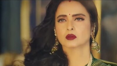 Rekha in a still from Ghum Hai Kisikey Pyaar Meiin promo. Rekha in a still from Ghum Hai Kisikey Pyaar Meiin promo.