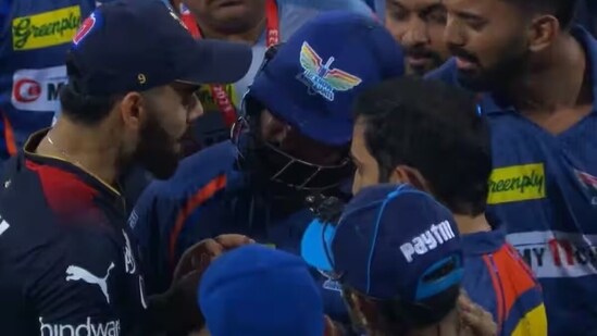 Virat Kohli and Gautam Gambhir's ugly IPL 2023 spat was unexpected. (Screengrab)