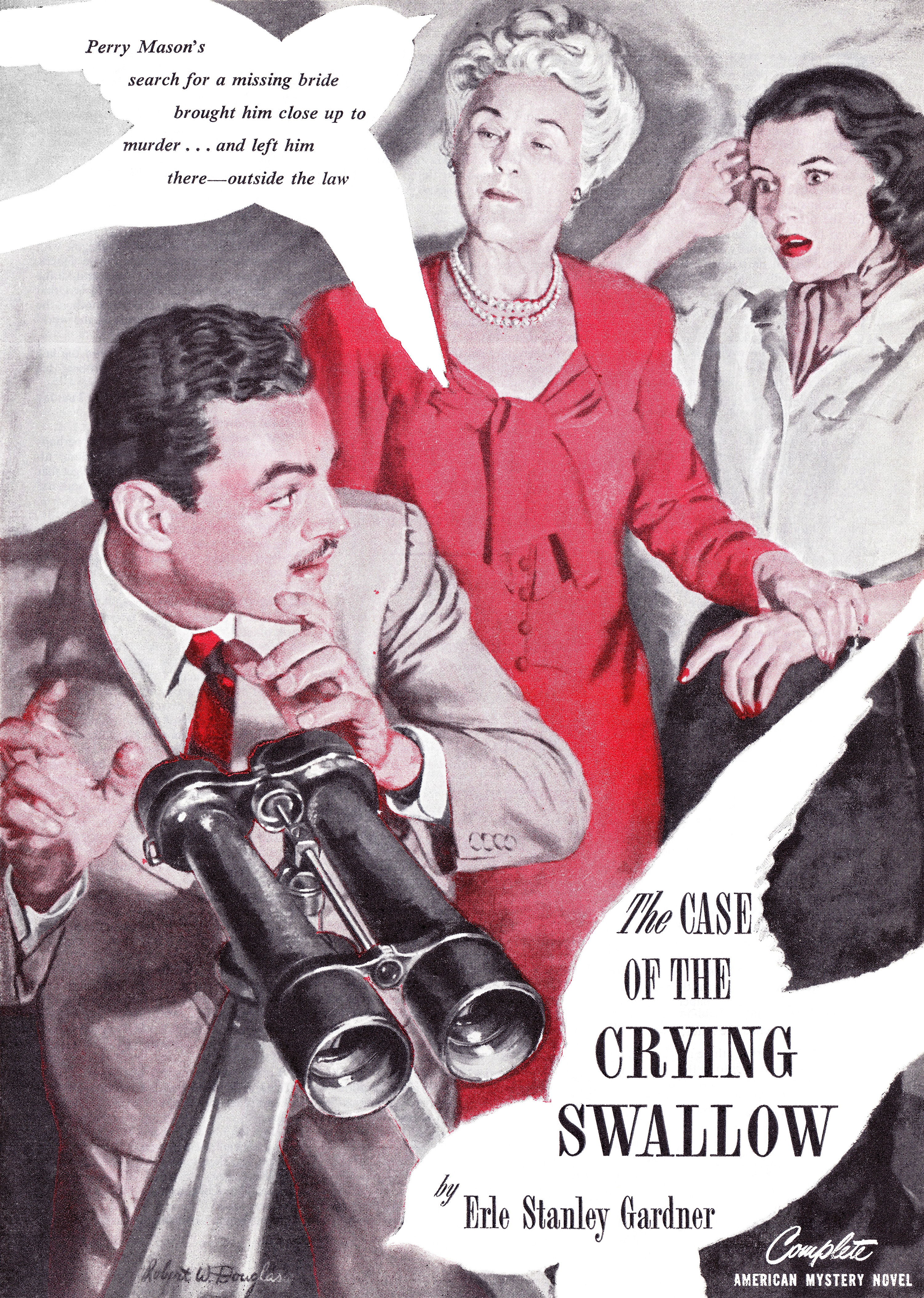 An early Perry Mason title (Crowd Publishing Company; Illustration by Robert W Douglas/Wikimedia Commons) An early Perry Mason title (Crowd Publishing Company; Illustration by Robert W Douglas/Wikimedia Commons)