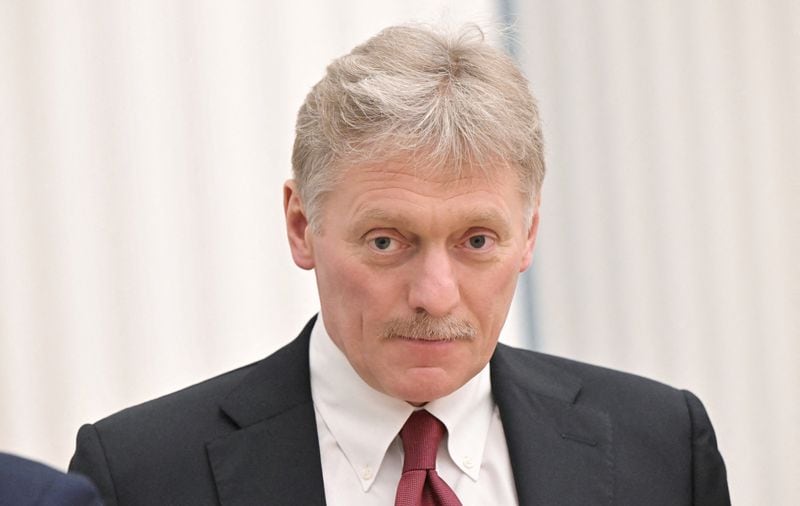Kremlin spokesman Dmitry Peskov (via REUTERS)