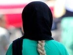 A woman seen wearing a hijab. 