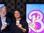 Tom Cruise lent his support to the double feature of Oppenheimer and Barbie