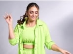 Huma Qureshi is currently busy with the promotions of her upcoming film Tarla – based on the life of celebrity chef Tarla Dalal. Huma is playing the titular role in the film. The actor is on a spree of sharing snippets from the promotion diaries of the film on her Instagram profile on a regular basis. A day back, Huma shared a fresh set of pictures.