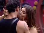Jad Hadid and Akanksha Puri shared a long kiss on a dare. Jad Hadid and Akanksha Puri shared a long kiss on a dare.