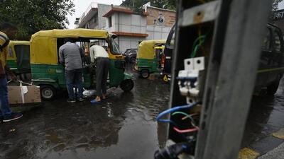 An open electric circuit breaker box or at the parking of New Delhi Railway station on Sunday. (Raj K Raj/ HT Photo) An open electric circuit breaker box or at the parking of New Delhi Railway station on Sunday. (Raj K Raj/ HT Photo)