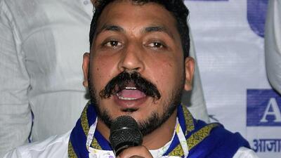 Bhim Army chief Chandrashekhar Azad. (ANI)