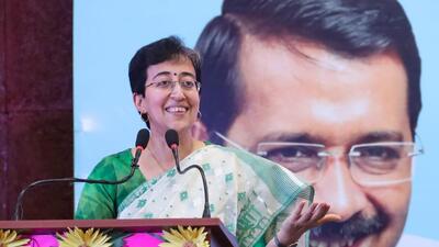Delhi minister and AAP leader Atishi (Twitter/@AtishiAAP) Delhi minister and AAP leader Atishi (Twitter/@AtishiAAP)