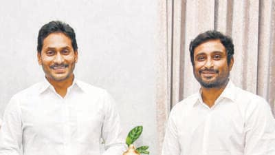 Former Indian cricketer Ambati Rayudu enters into Andhra Pradesh politics. (PTI)
