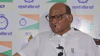 NCP chief Sharad Pawar has for the first time accepted he met Devendra Fadnavis and discussed government formation in 2019 (ANI)