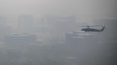 US Air Pollution: Some 80 million people from the Midwest to the East Coast of the US are under air quality alerts. (AFP) US Air Pollution: Some 80 million people from the Midwest to the East Coast of the US are under air quality alerts. (AFP)