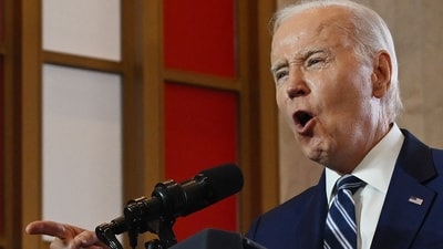 US president Joe Biden. (AFP) US president Joe Biden. (AFP)