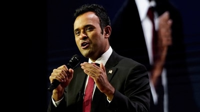 Republican U.S. presidential candidate Vivek Ramaswamy. (REUTERS)