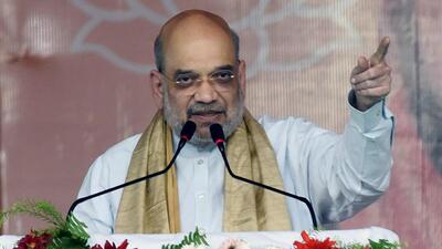 Union home minister Amit Shah. (ANI) Union home minister Amit Shah. (ANI)
