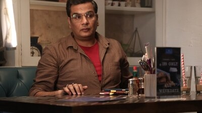 Mukesh Chhabra in a still from Kafas. Mukesh Chhabra in a still from Kafas.