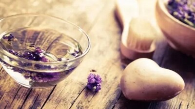 Spraying lavender water on the face helps in keeping the skin healthy and glowing. (Unsplash) Spraying lavender water on the face helps in keeping the skin healthy and glowing. (Unsplash)