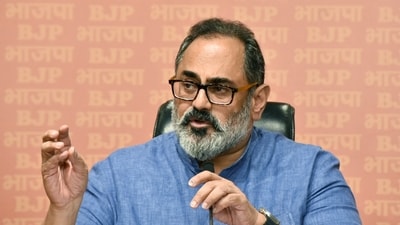 Union Minister of State for Entrepreneurship Rajeev Chandrasekhar. (ANI) Union Minister of State for Entrepreneurship Rajeev Chandrasekhar. (ANI)