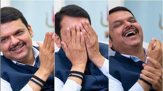 “Shiv Sena will never merge with the BJP, it will remain independent. We have no interest in killing that party. You need all kinds of parties to accommodate the voter base,” said Devendra Fadnavis, in an interview with Hindustan Times. (Anshuman Poyrekar/ HT Photo)