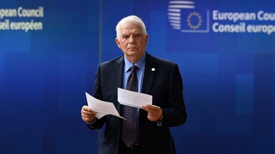 High Representative of the European Union for Foreign Affairs and Security Policy Josep Borrell. (AFP)