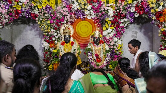 Lord Vishnu temples in the country were decked up on the occasion of Devashayani Ekadashi and a special Pooja was performed.&nbsp;(PTI)