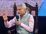 Kolkata: External Affairs Minister S. Jaishankar speaks during the 'Shyama Prasad Lecture: New India and the World', in Kolkata, Friday, June 30, 2023. (PTI Photo) (PTI06_30_2023_000307A) Kolkata: External Affairs Minister S. Jaishankar speaks during the 'Shyama Prasad Lecture: New India and the World', in Kolkata, Friday, June 30, 2023. (PTI Photo) (PTI06_30_2023_000307A)