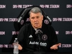  Inter Miami CF manager Gerardo 'Tata' Martino speaks at a press conference