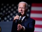 President Joe Biden speaks about student loan debt relief at Delaware State University. President Joe Biden speaks about student loan debt relief at Delaware State University.