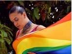 Neha Dhupia is an absolute fashionista. The actor keeps slaying fashion goals like a pro with snippets from her fashion diaries on her Instagram profile on a regular basis. The actor, on Friday, gave us the perfect TGIF mood with a string of pictures of herself looking like a diva in a multicoloured saree, looking like the rainbow flag.